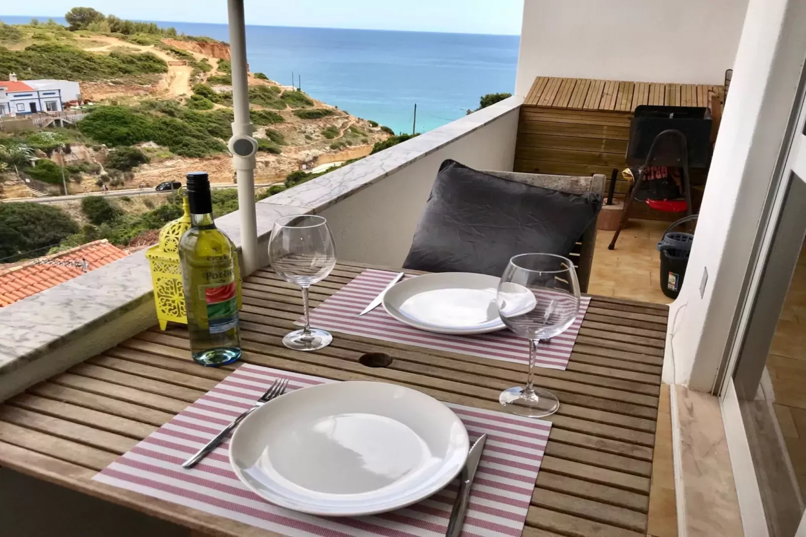 Casa de Sorte - Seaview apartment-Terrasbalkon