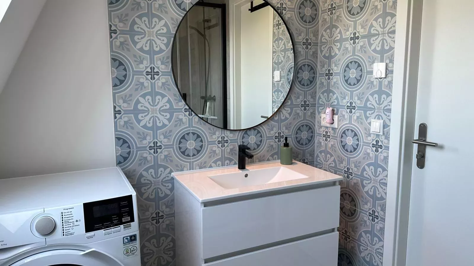FeWo Schulzenhufe-Badkamer