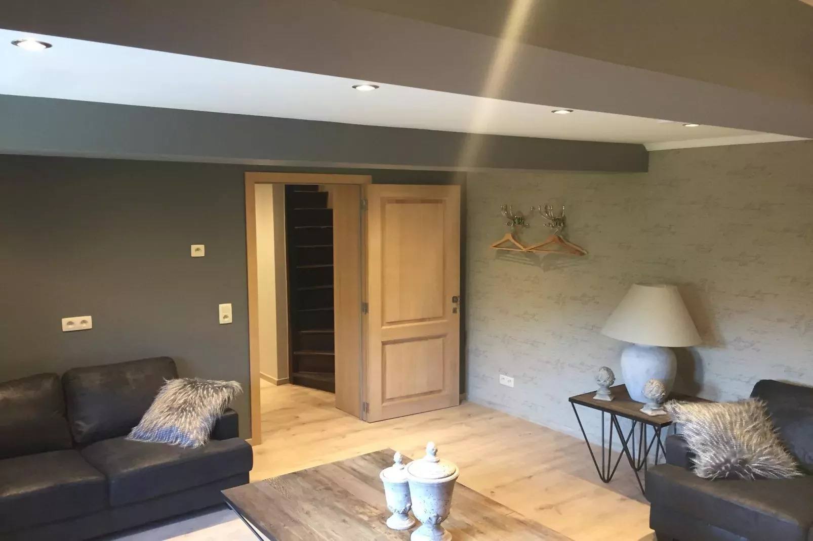 Appartement Ferme Simon-Woonkamer