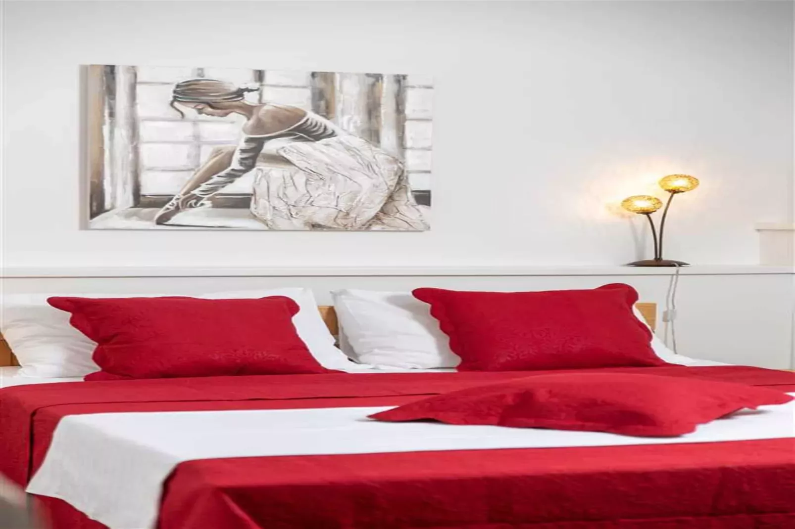 Apartment Slavica 1 - Red Paradise-Slaapkamer