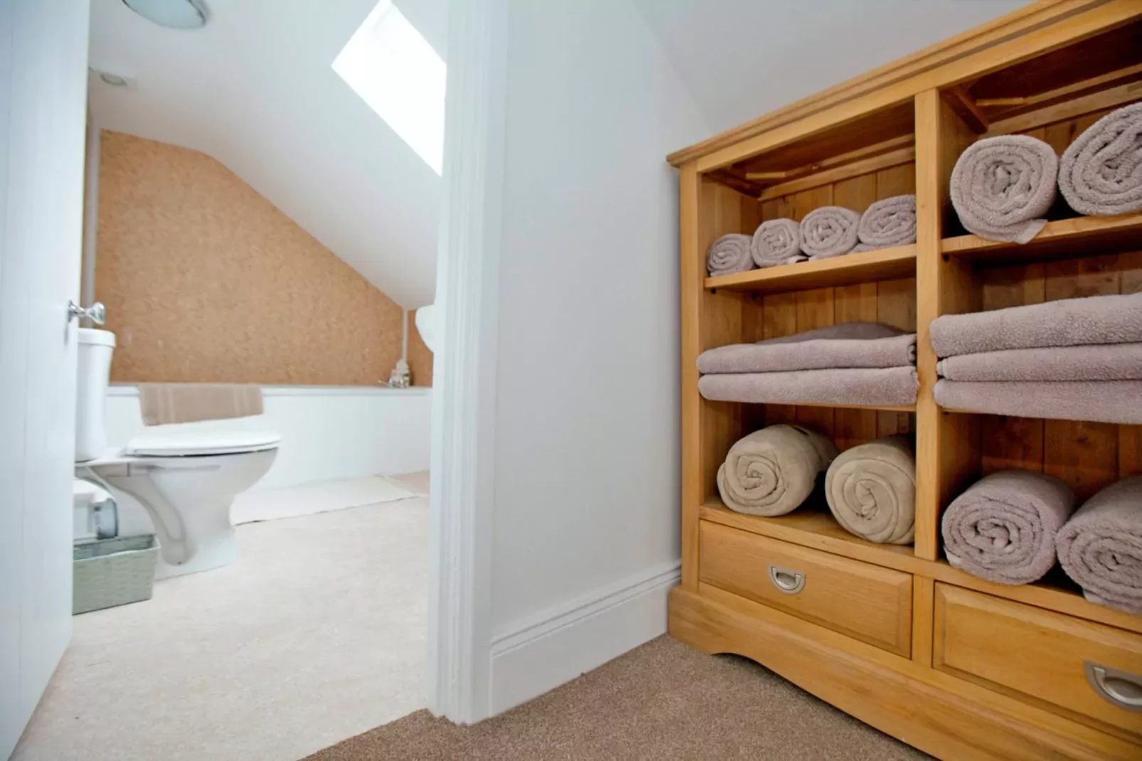 The Cottage, Shortflatt Farm-Badkamer