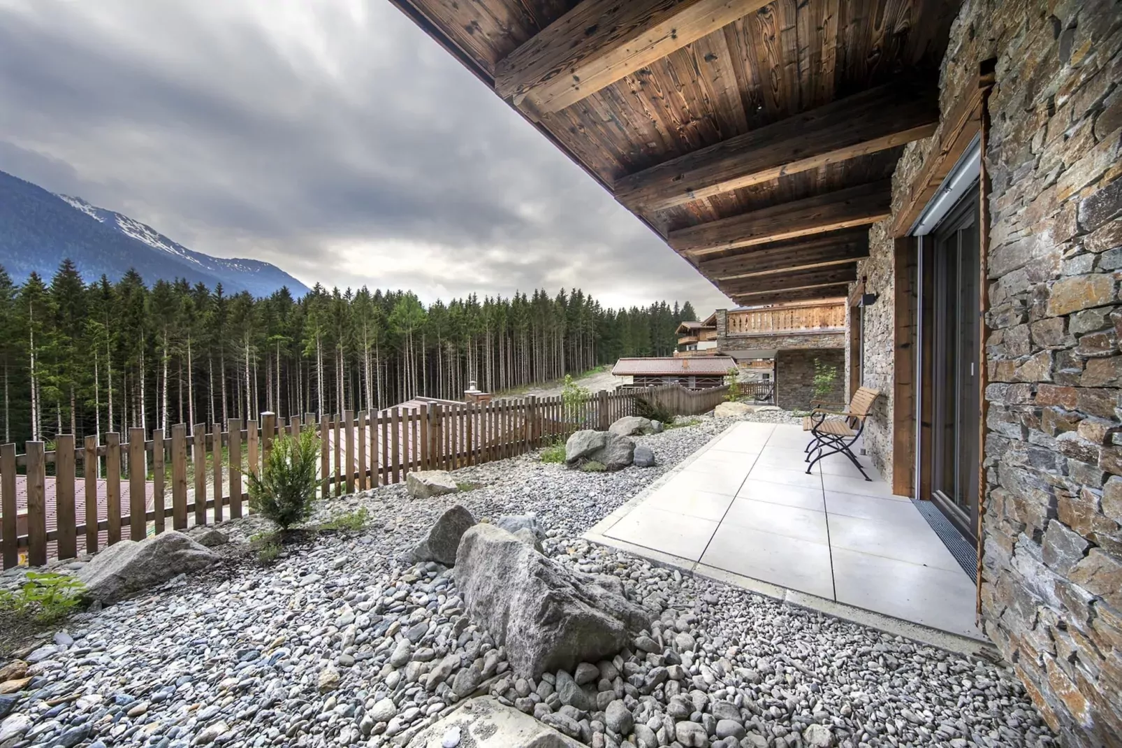 Nationalpark Chalet Grosser Happ-Hal-ontvangst