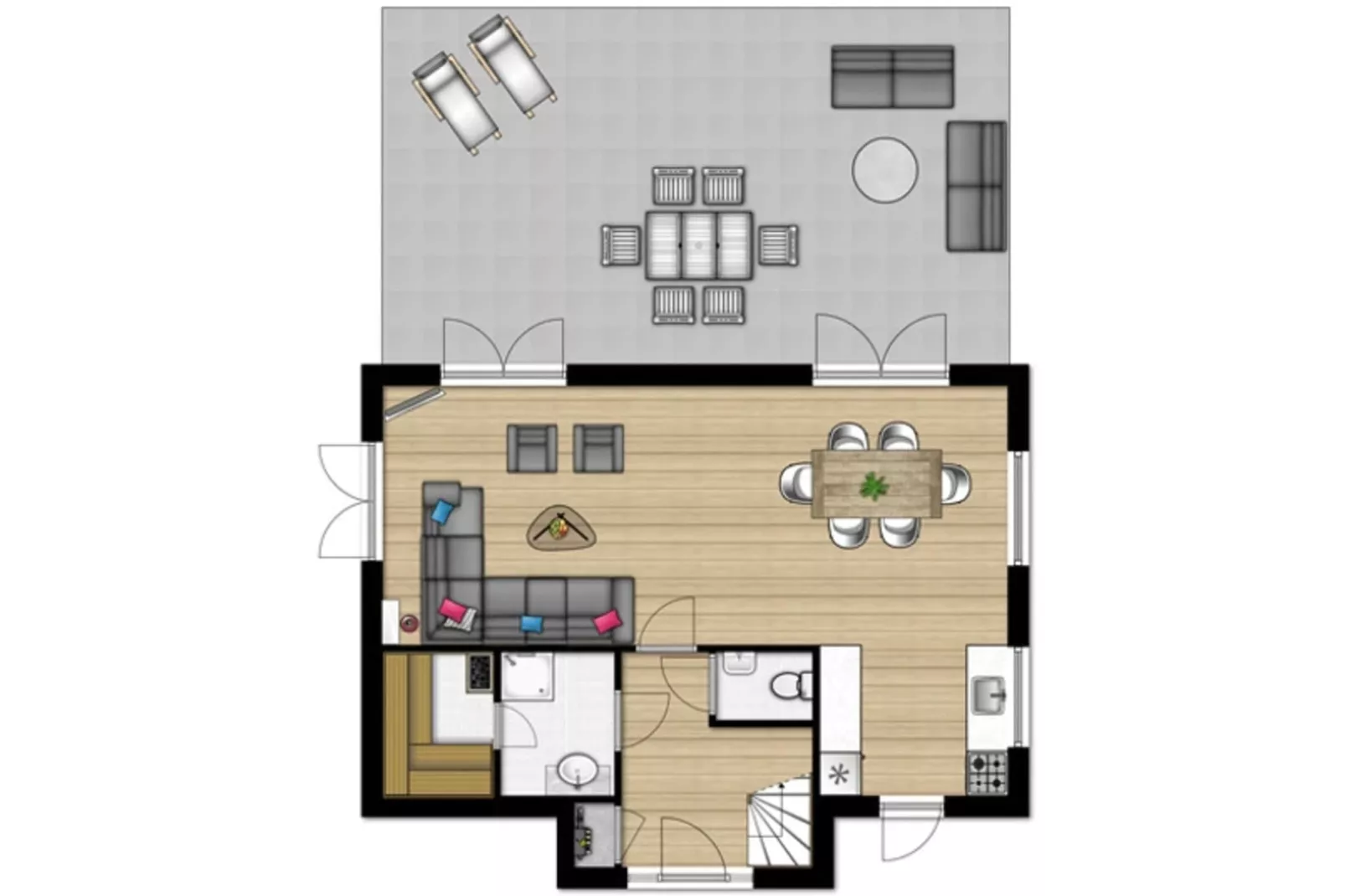 Vakantiepark Duynzicht 3-Plattegrond