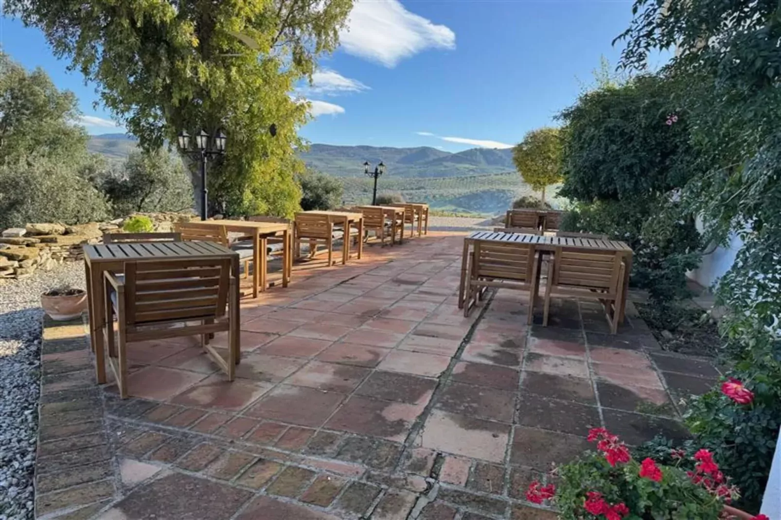 Cortijo Rosario-Tuinen zomer