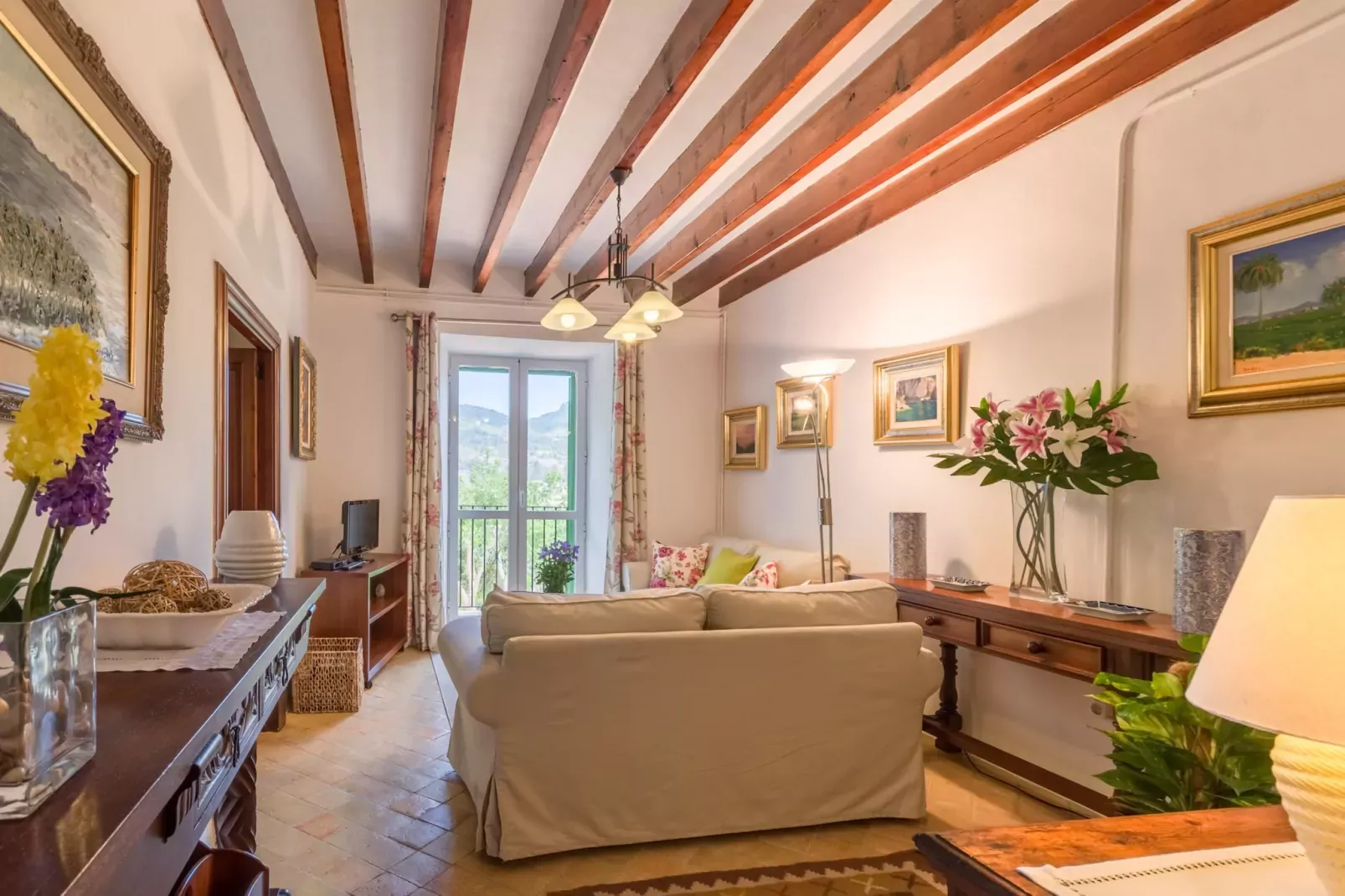 Aire Can Pieres, Finca 5StarsHome Mallorca-Woonkamer
