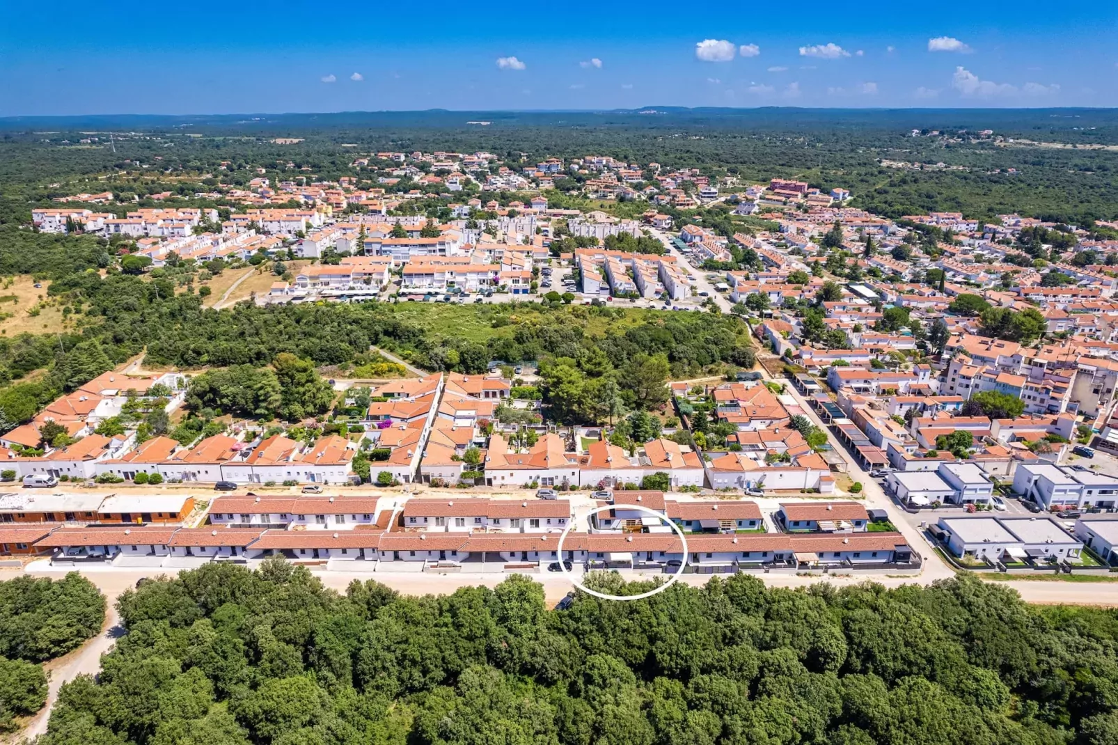 Barbariga Beach Apartment-Gebieden zomer 20km