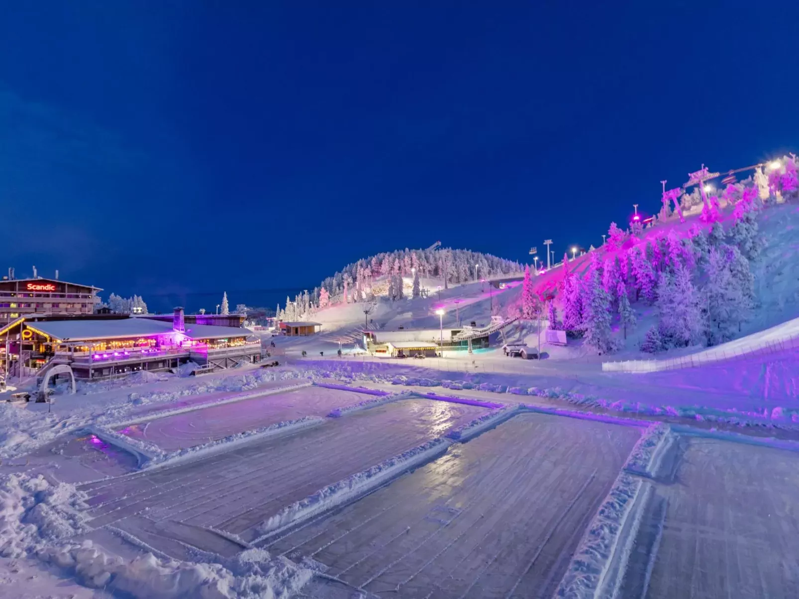 Ruka chalets 2 huoneisto 2405-Buiten