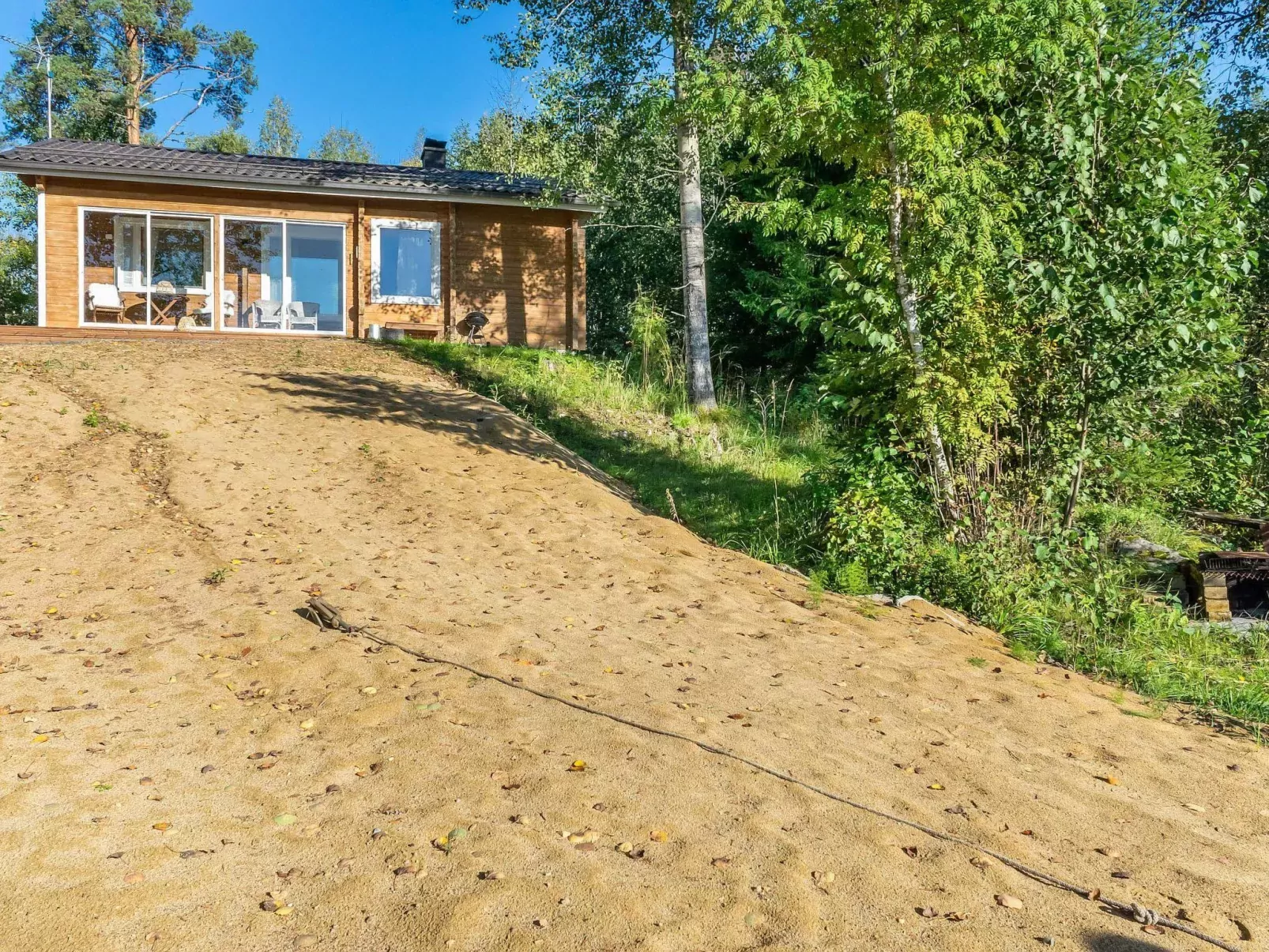 Jussinlahti, vaikon loma 6-Buiten