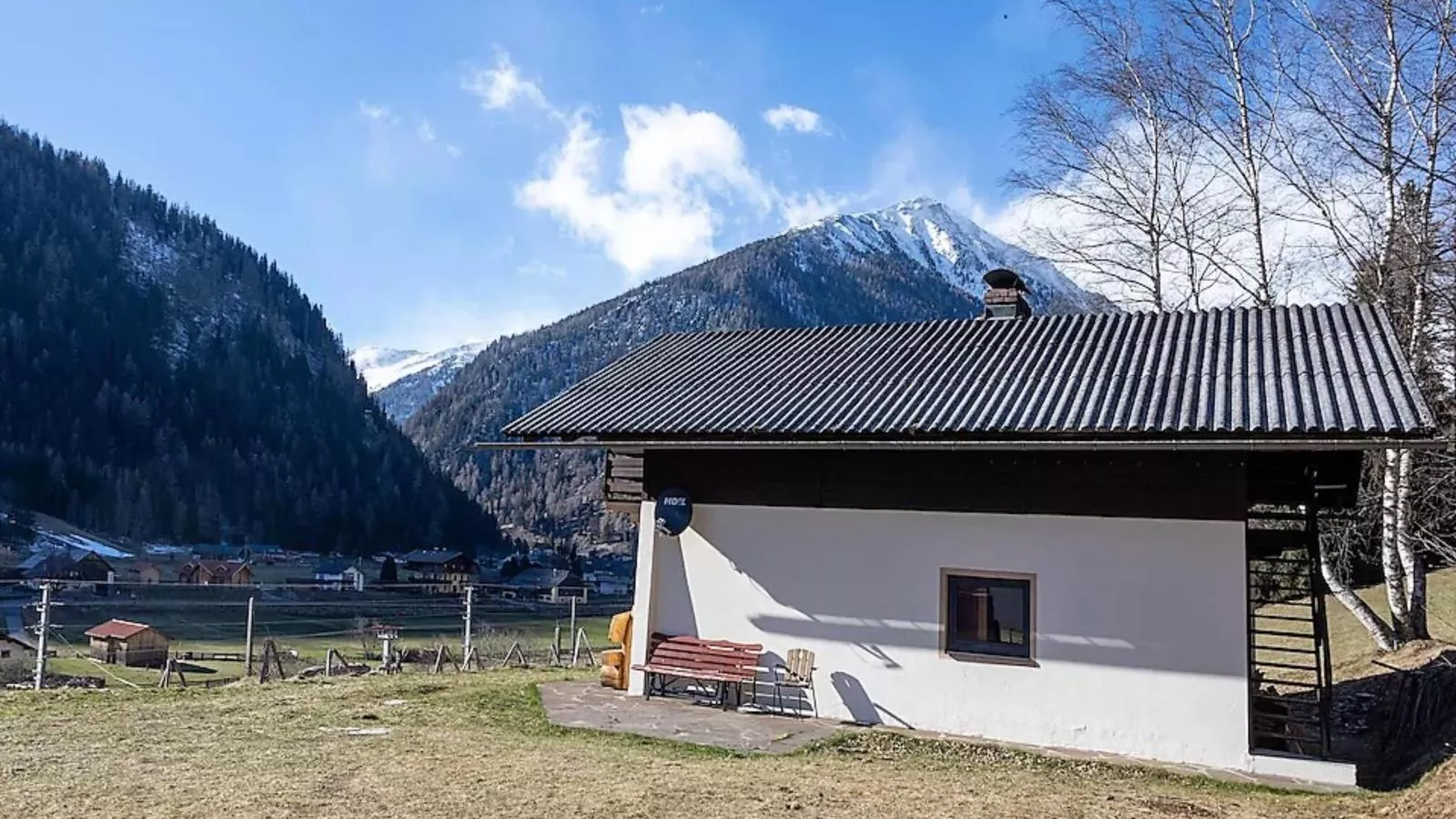 Jagerhütte-Buitenkant zomer