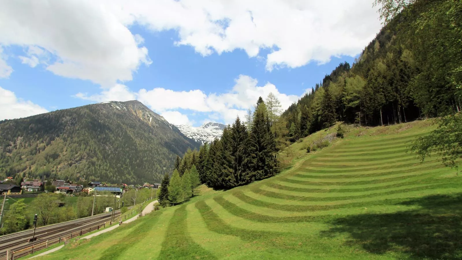 Jagerhütte-Gebieden zomer 1km
