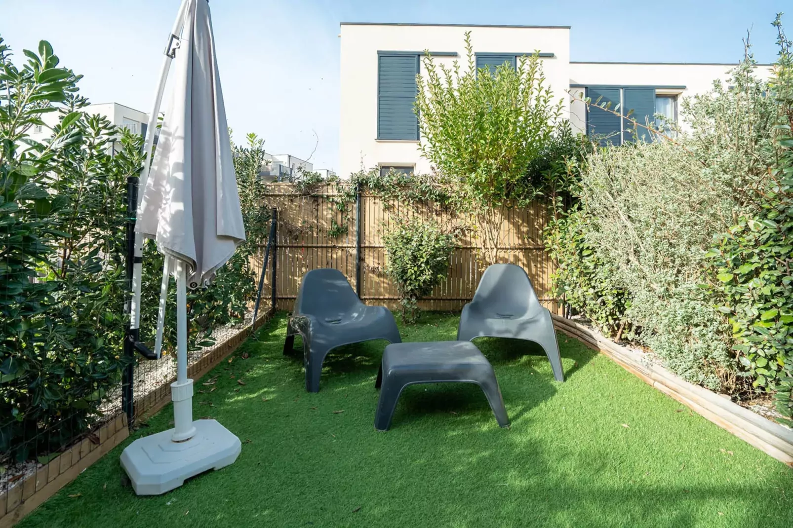 La Dune N°76 - VILLA 2P6-Tuinen zomer