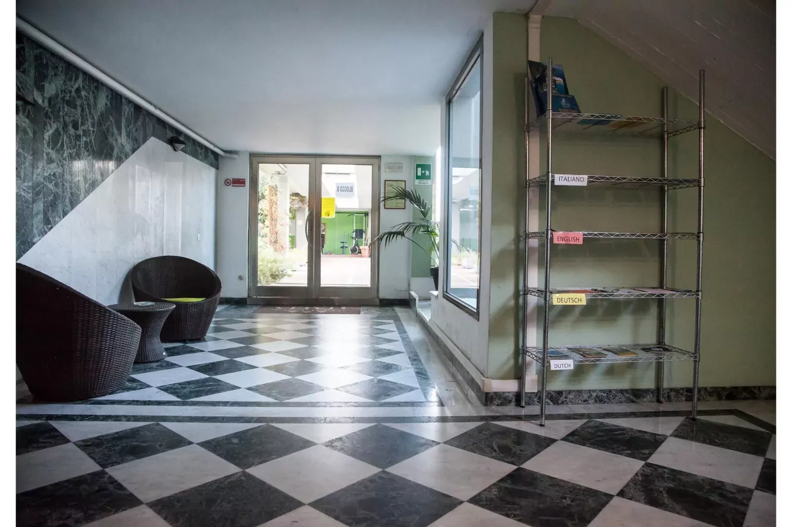 Residenza Alberghiera Italia in Luni - Trilocale R6/C6-Hal-ontvangst