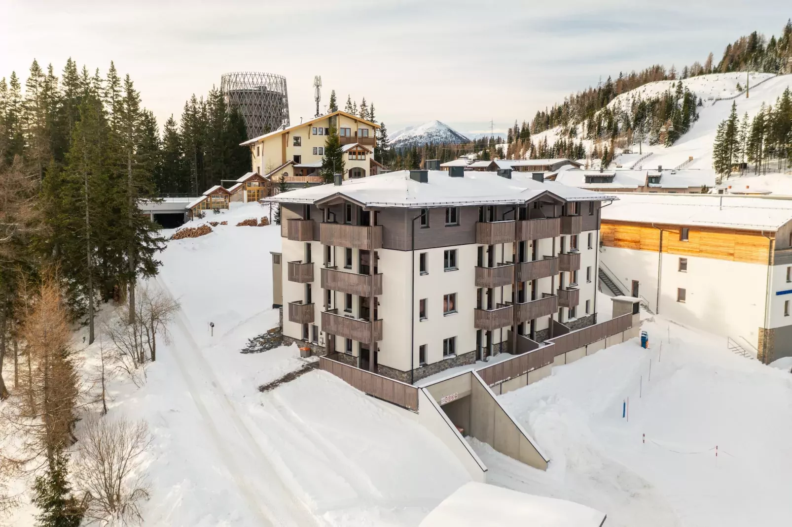 Comfort Three-bedroom Apartment – KA3C-Exterieur winter