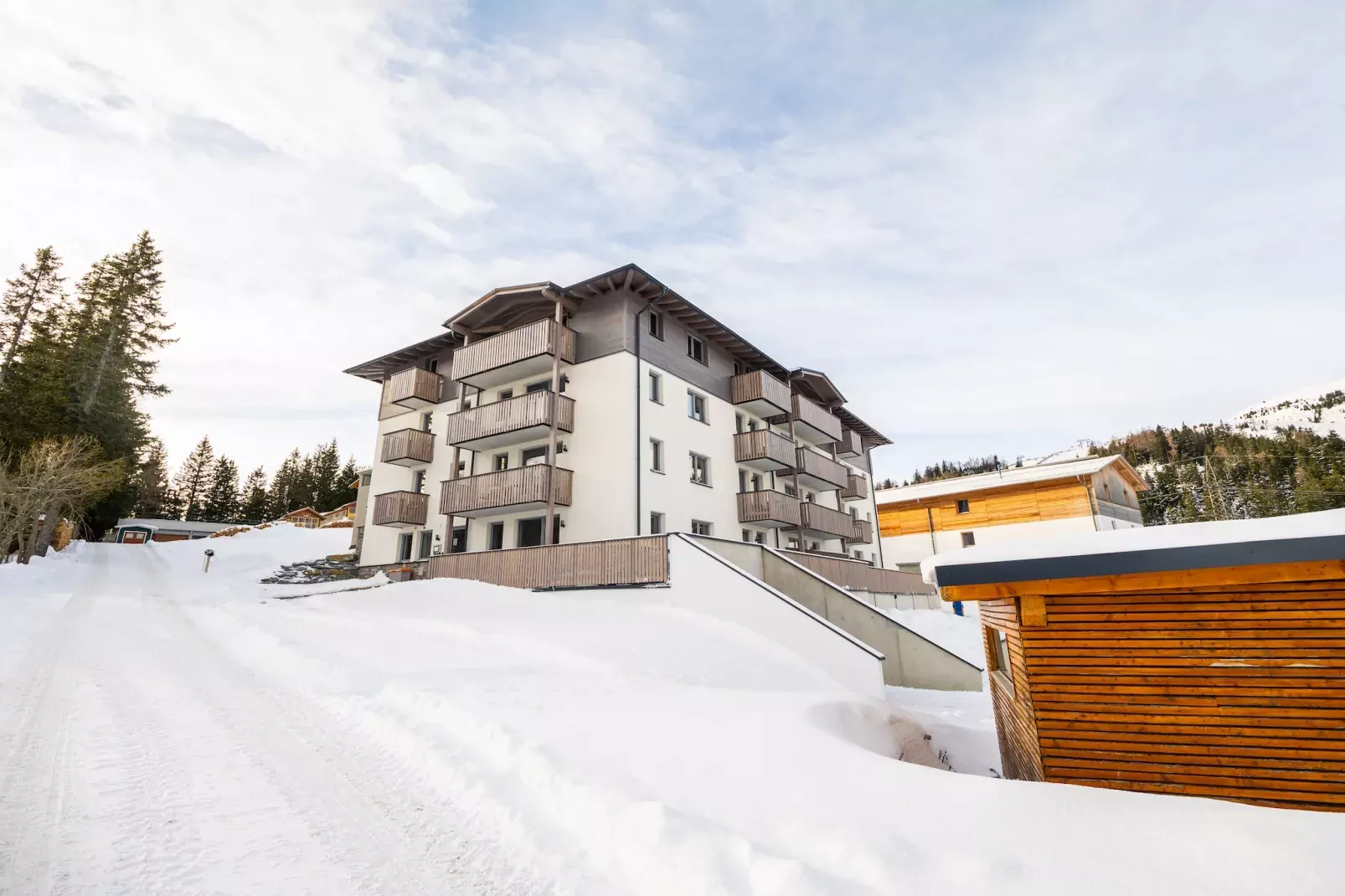 Penthouse Three-bedroom Apartment – KA3P-Exterieur winter