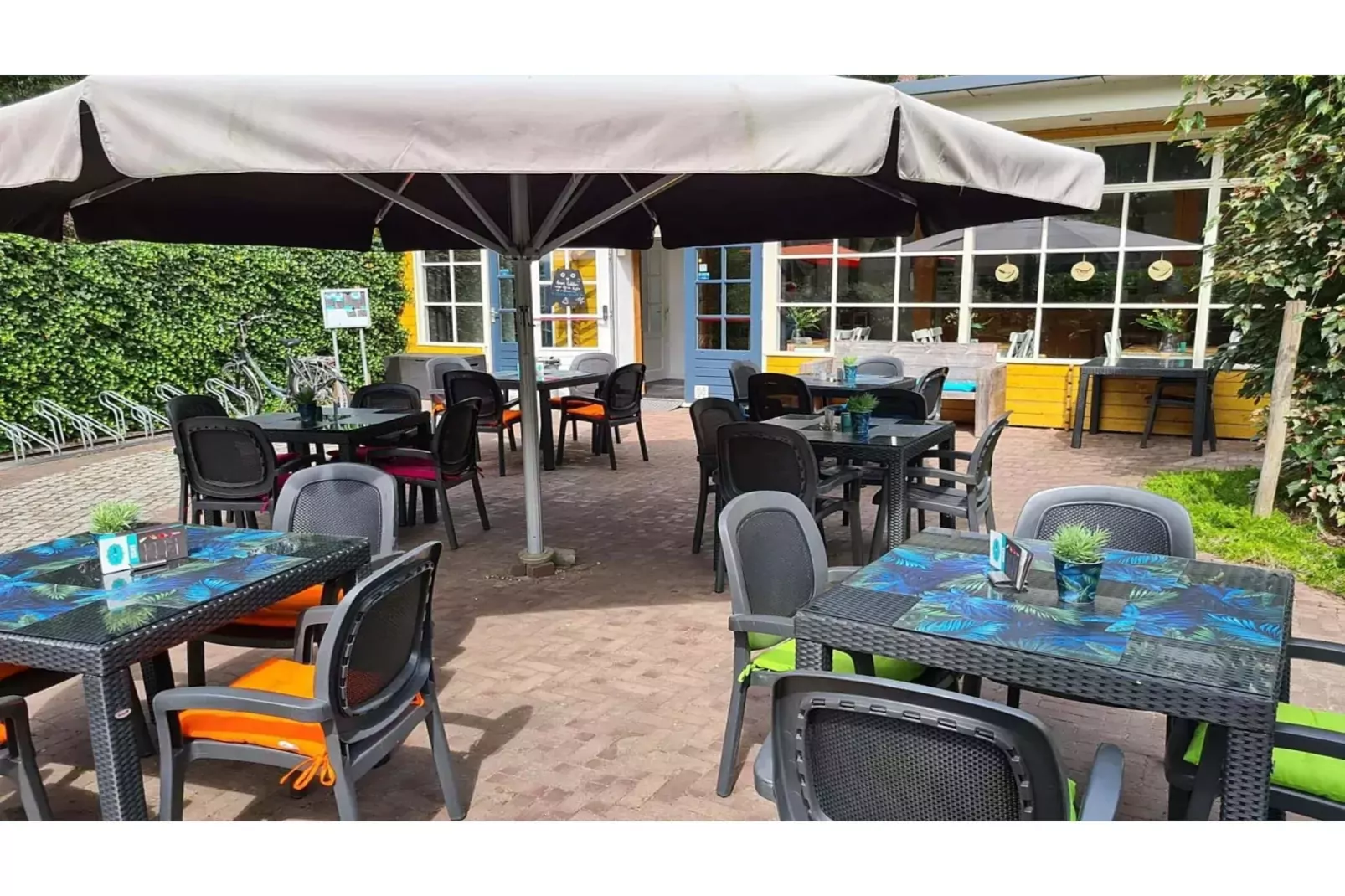 4-persoons stenen bosvilla-Parkfaciliteiten