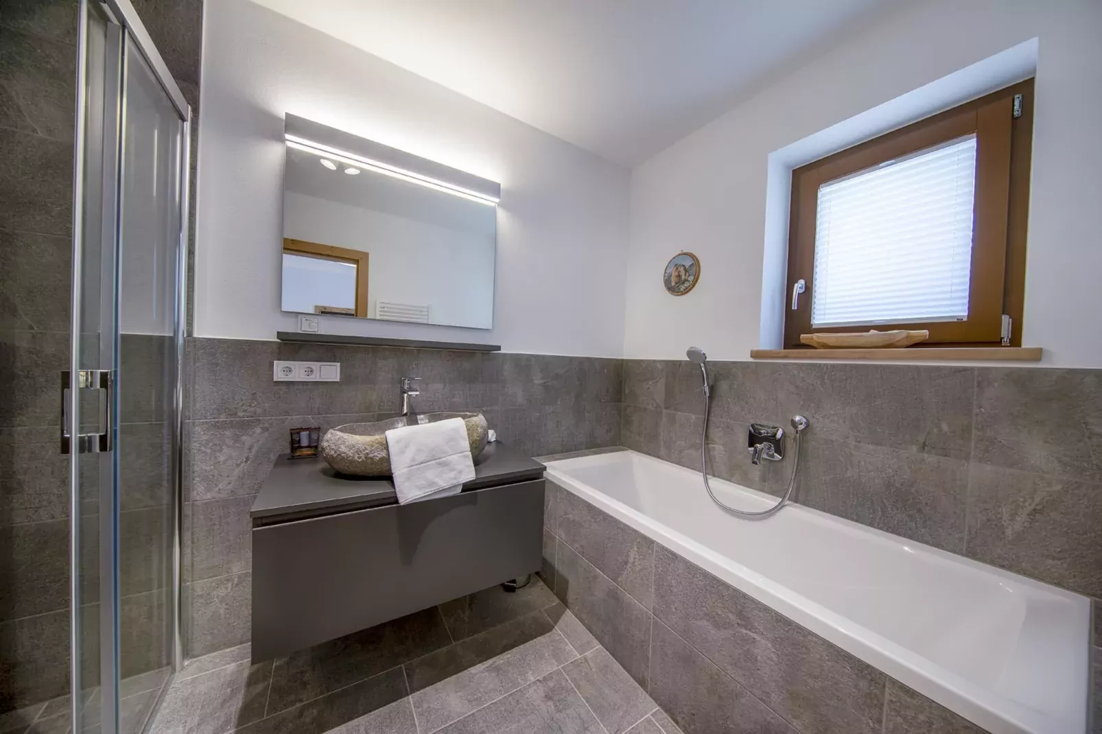 Nationalpark Chalet Mittereggspitze-Badkamer