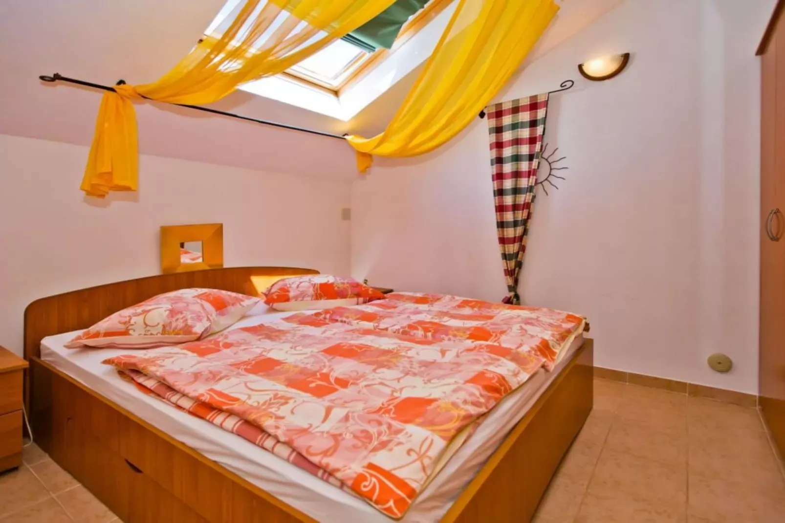 Apartments Jacky - One Bedroom Apartment with Balcony (owner 6)-Slaapkamer