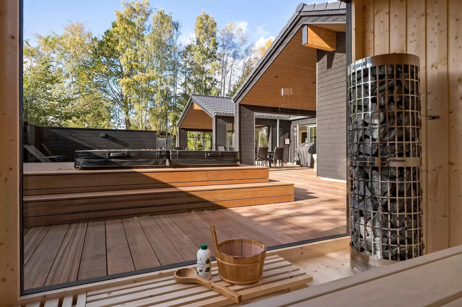 5 sterren vakantie huis in Løkken-Sauna