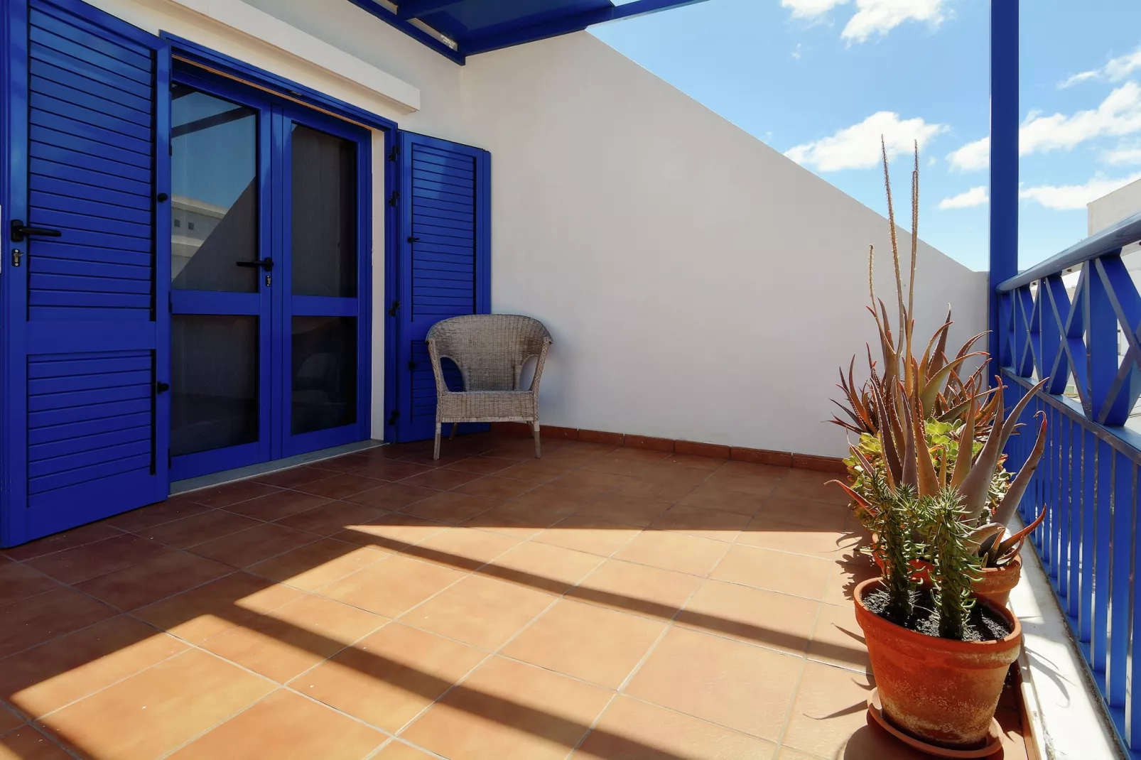 Charco San Gines-Terrasbalkon