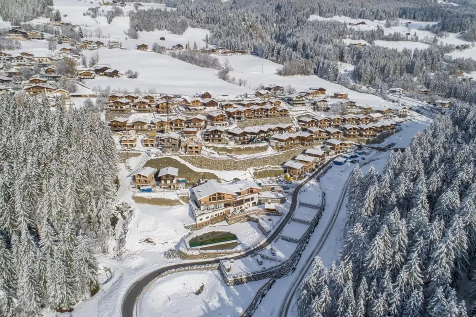 Nationalpark Chalet Keeseck-Gebied winter 5km