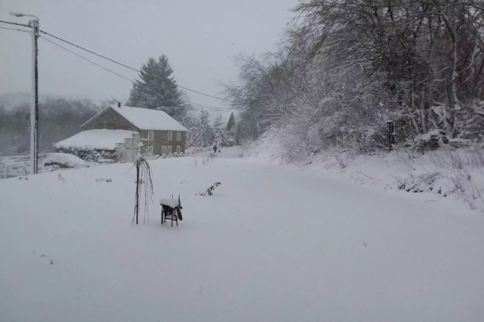 Névada pour cinq-Gebied winter 20km