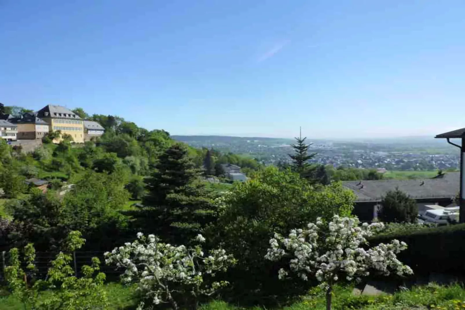 Sauerland-Uitzicht zomer