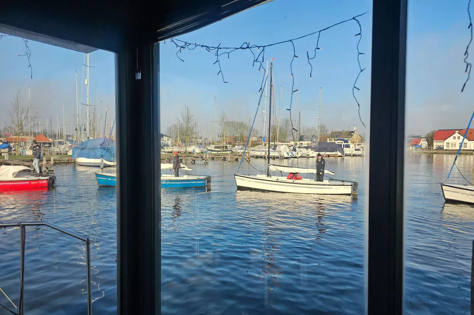 Waterlodges Heeg 1-Uitzicht zomer