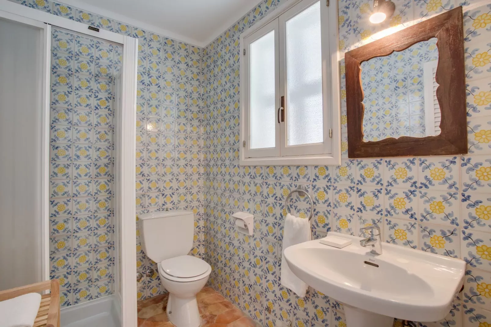 Villa Cala Padri-Badkamer