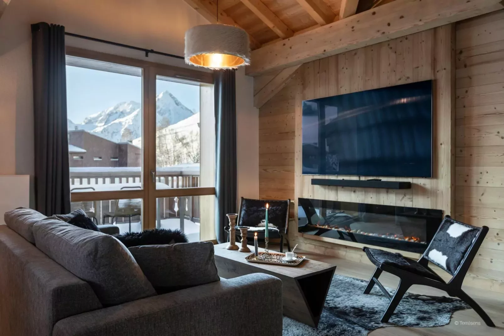 LES DEUX ALPES Neige et Soleil -A50S-Woonkamer