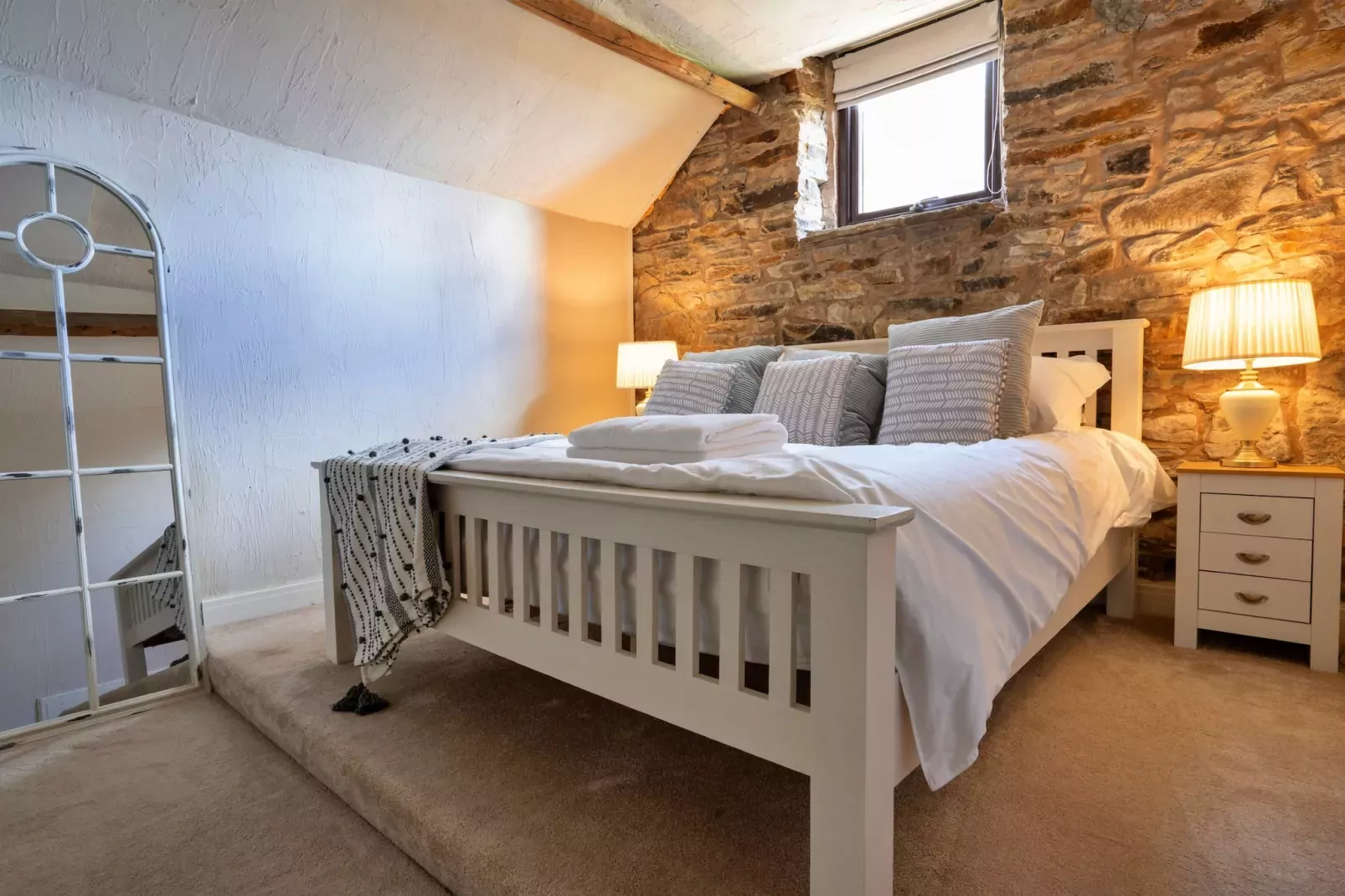 Middle Barn at Blackclough Farm-Slaapkamer