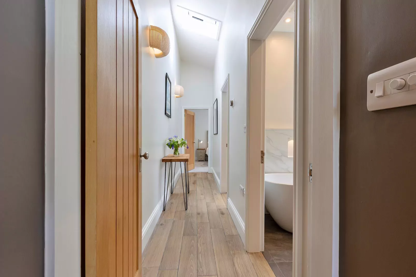 Cherry Cottage Nr Grantley Hall-Slaapkamer
