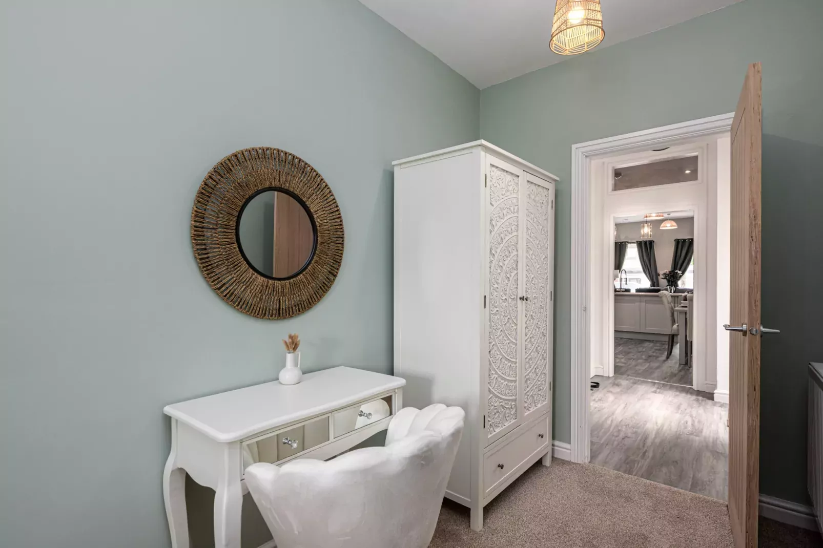 Peace Retreats Apartment - Pwllheli-Slaapkamer