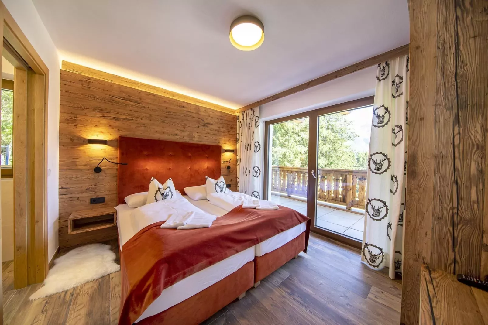 Nationalpark Chalet Reichenbergerspitze-Slaapkamer