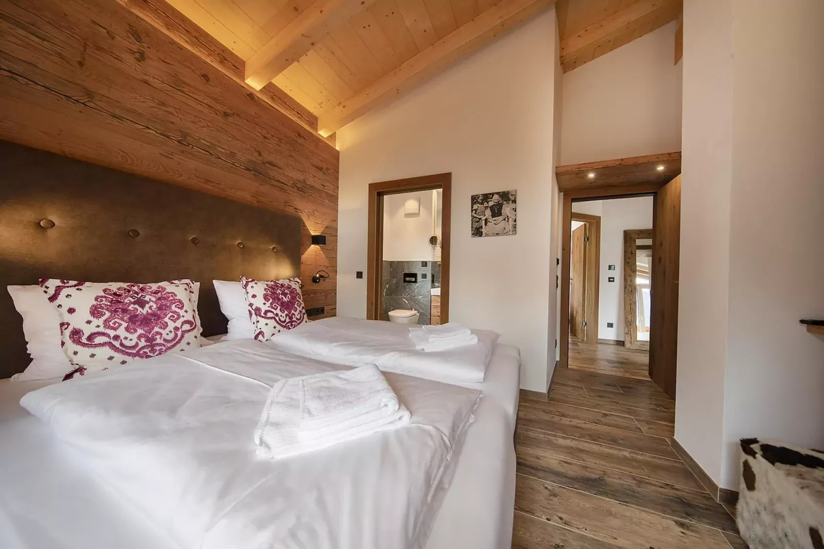 Nationalpark Chalet Rötspitze-Slaapkamer