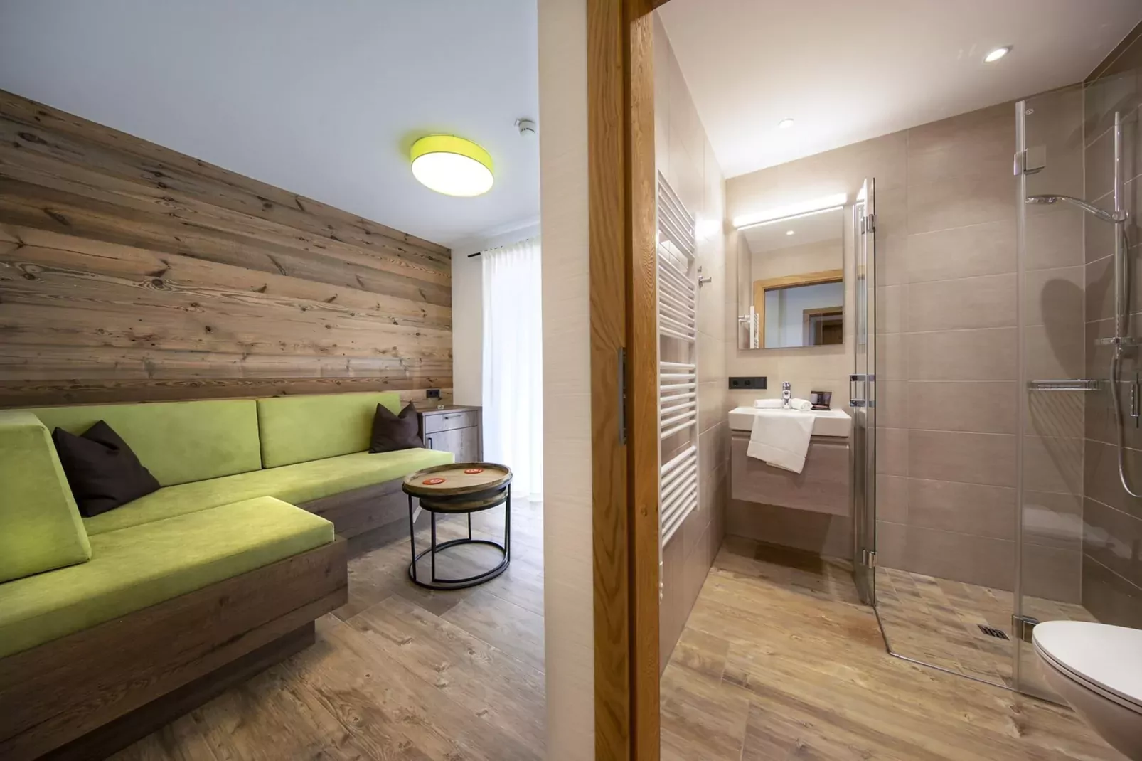 Nationalpark Chalet Grosser Happ-Woonkamer