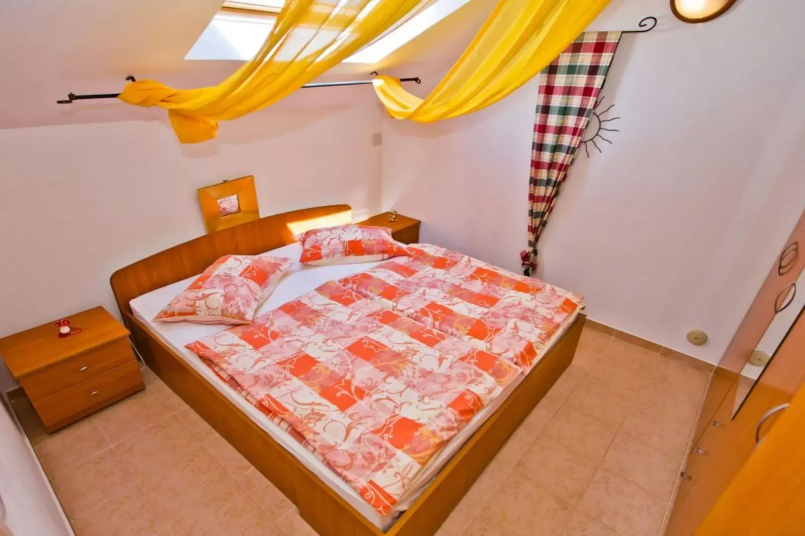 Apartments Jacky - One Bedroom Apartment with Balcony (owner 6)-Slaapkamer