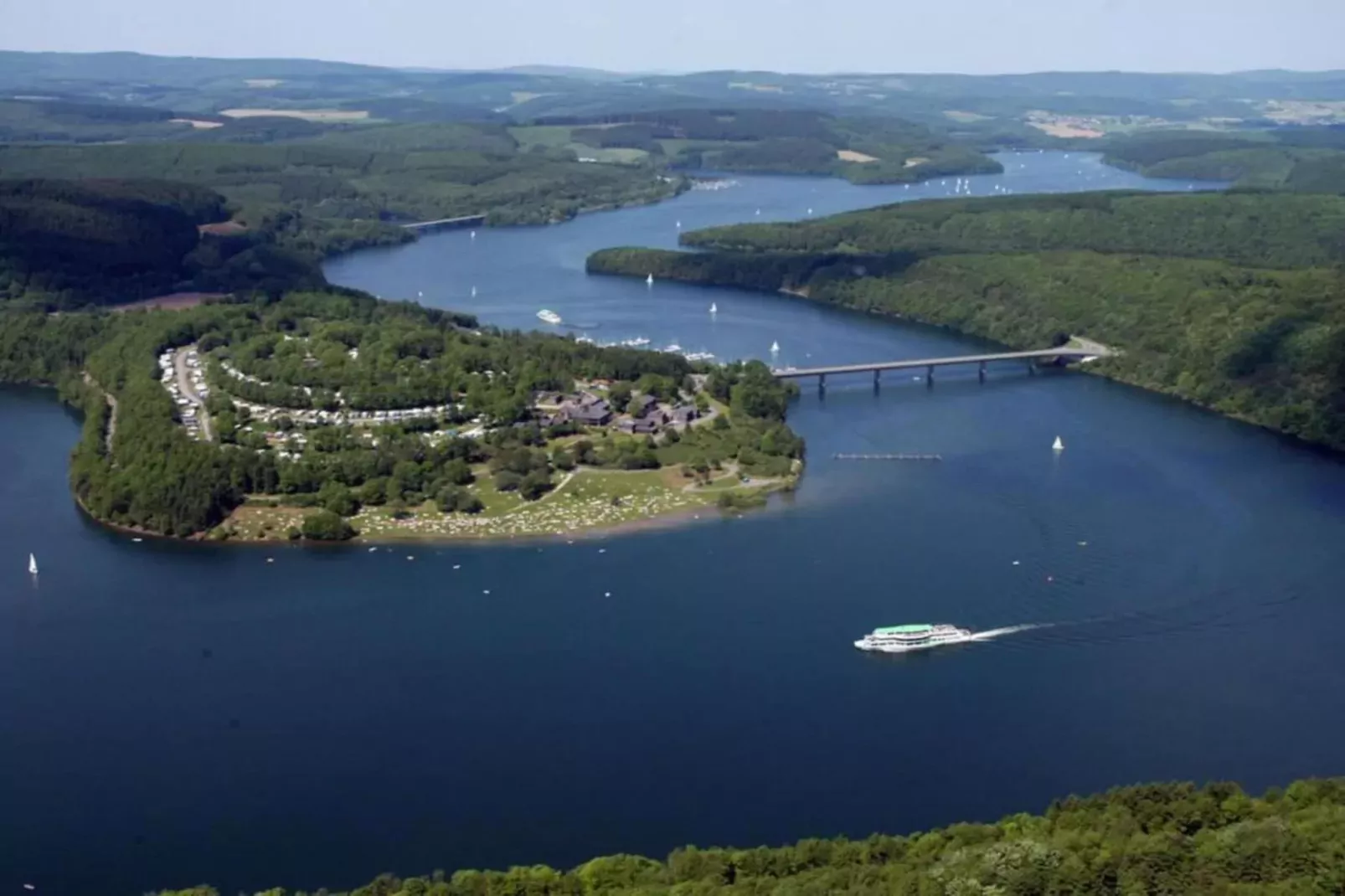 Sauerlandstuben-Gebieden zomer 20km
