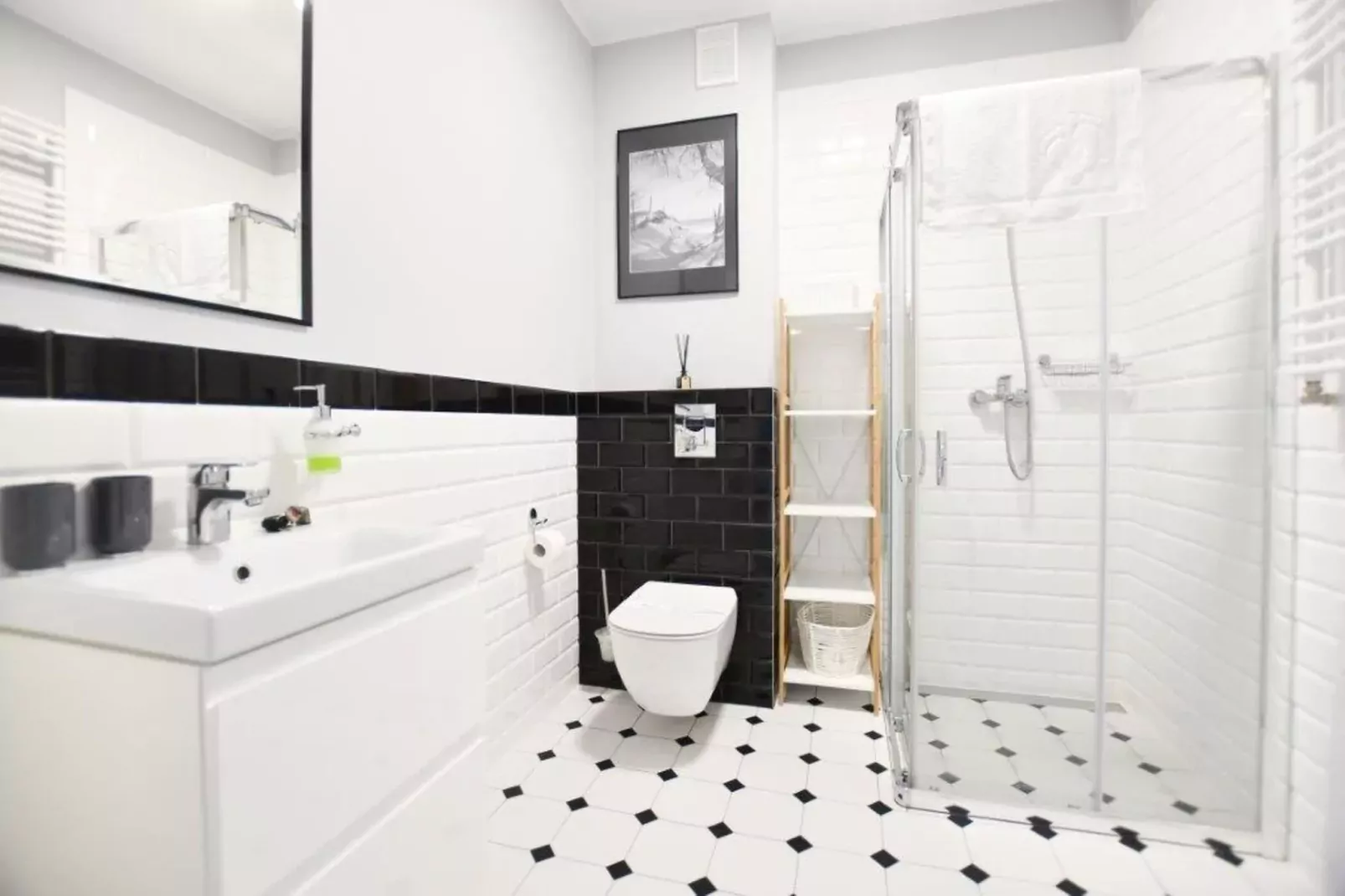Apartamenty przy Nadmorskiej 104 38m2 Grzybowo-Badkamer