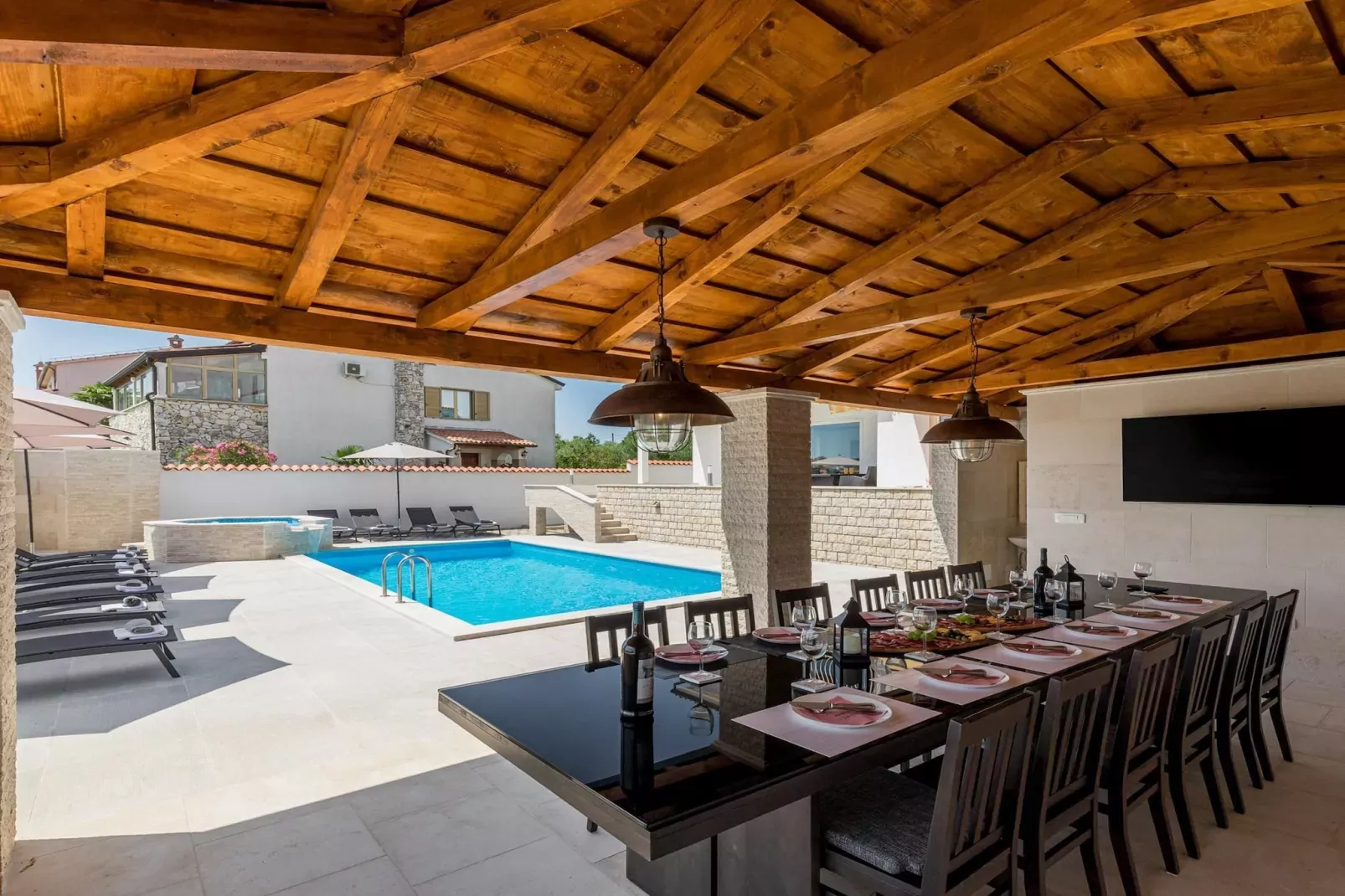 Villa Anela-Terrasbalkon