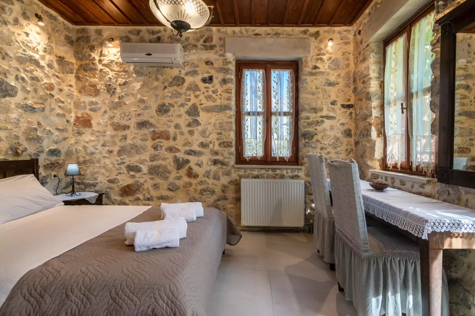 Archodiko Villa Imbros-Slaapkamer
