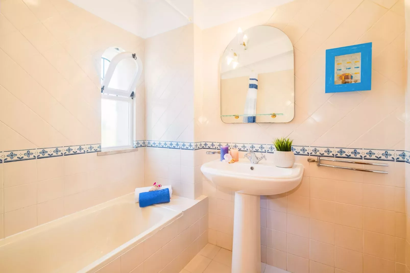 Villa Menorca-Badkamer