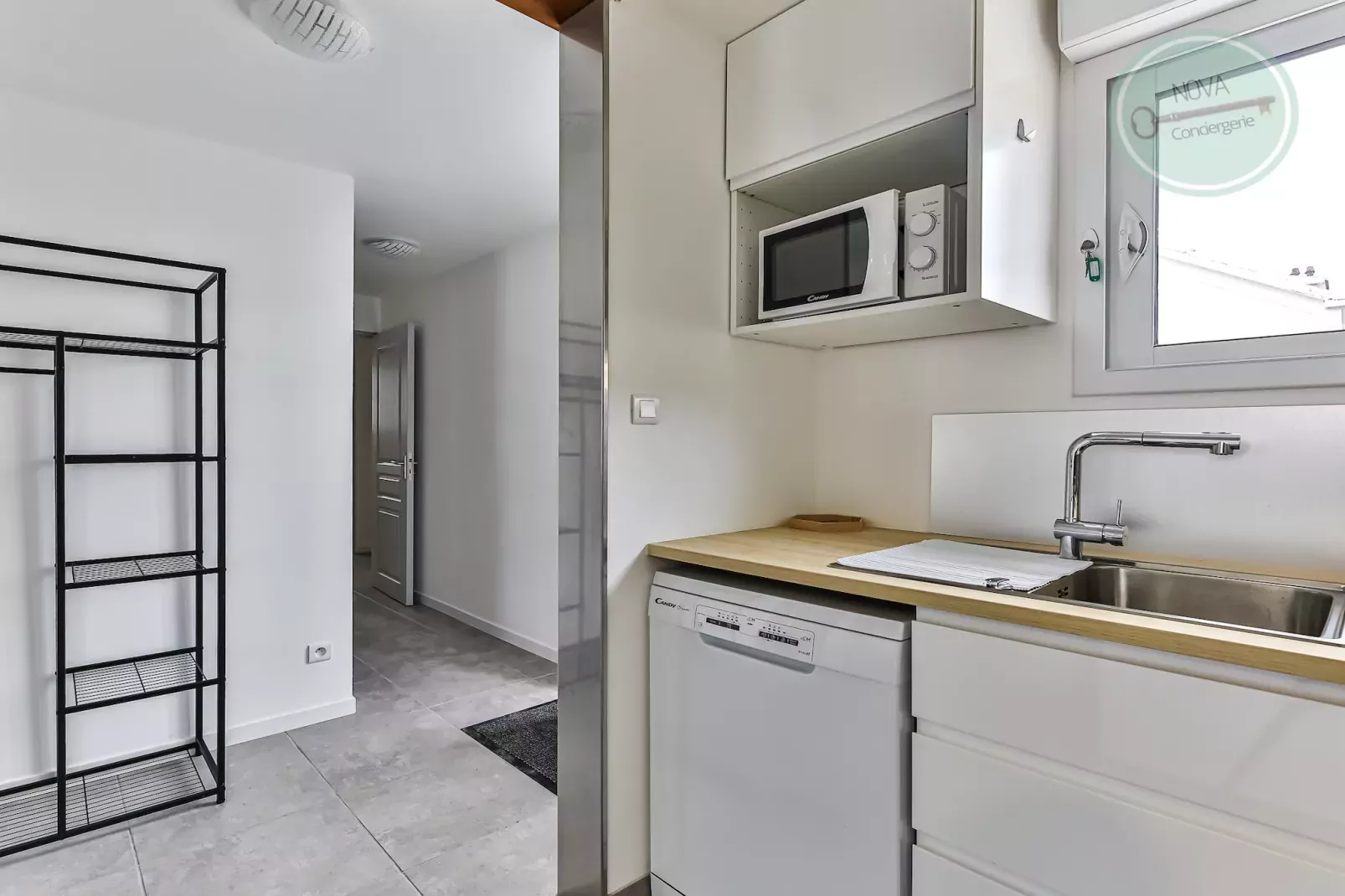 Maison Ker Mona entre plage et commerces-Keuken