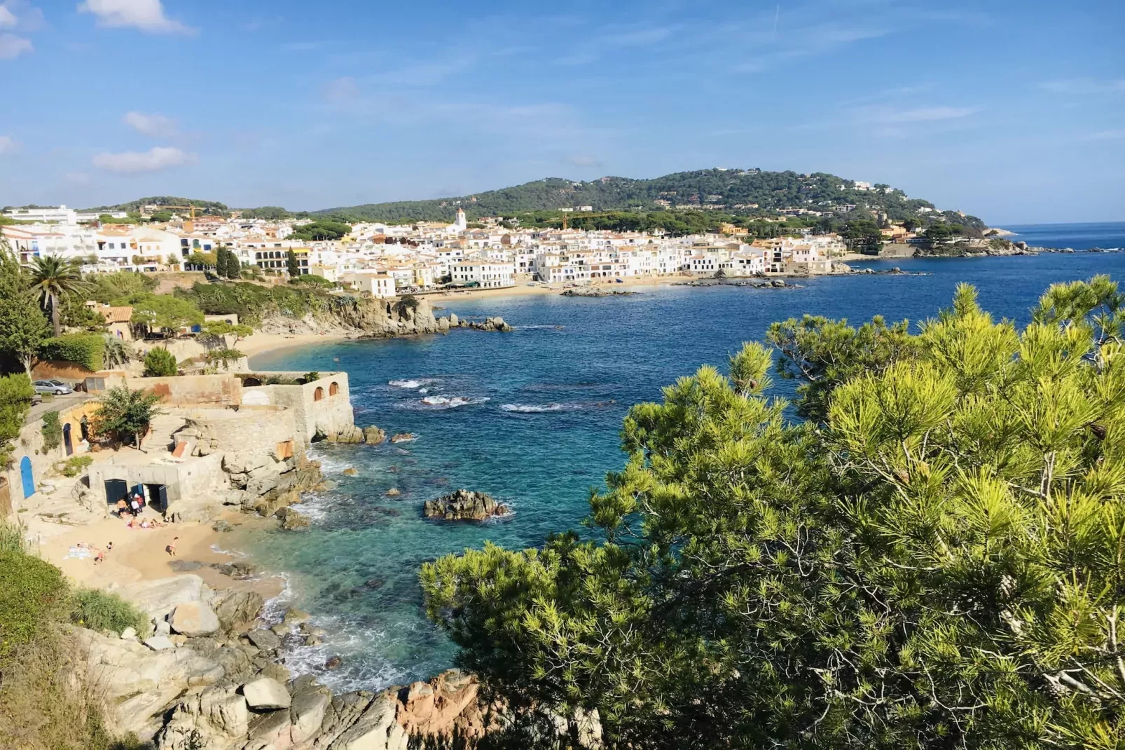 Costa Brava E-4-Gebieden zomer 20km
