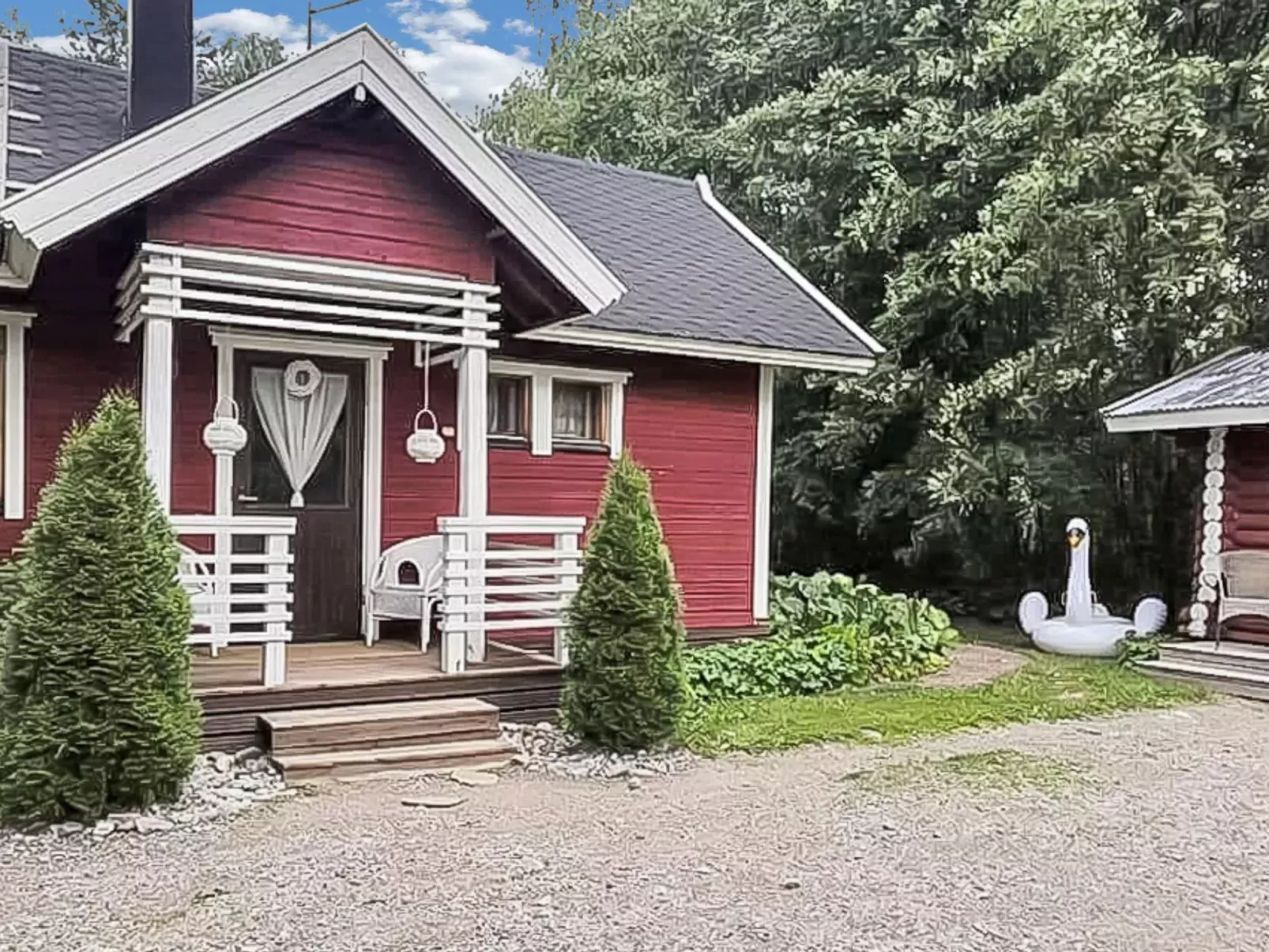 Ruokovirran mökki-Buiten