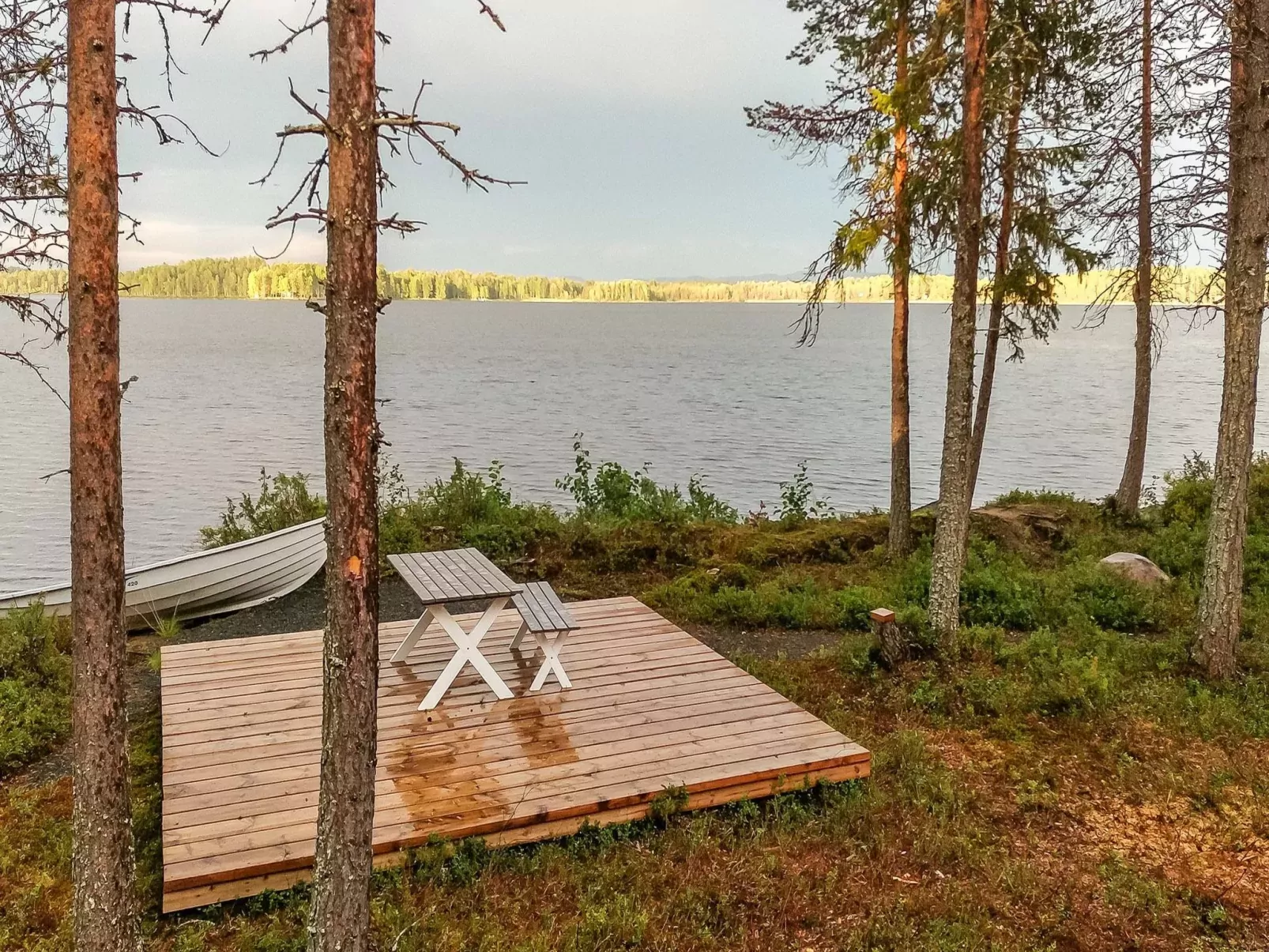 Ylikitkajärvi, kesäkumpu-Buiten