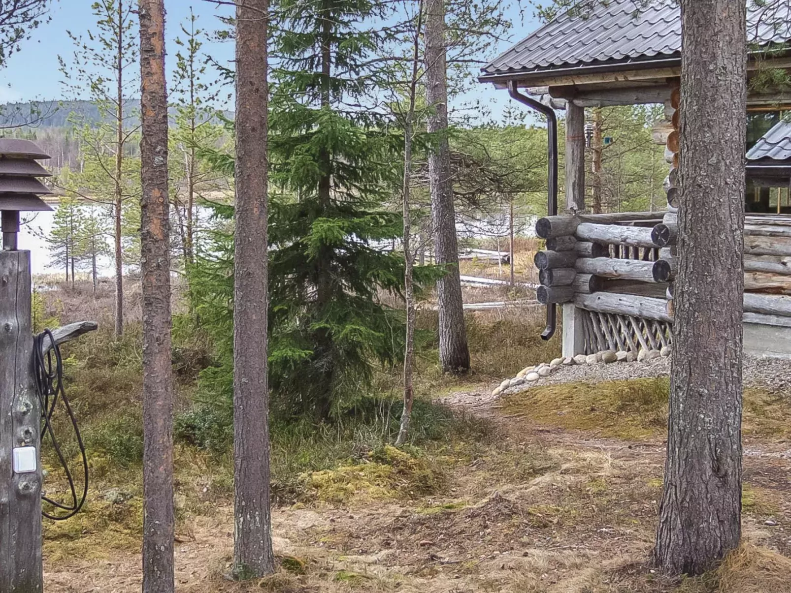 Honkapirtti, vuotunki-Buiten