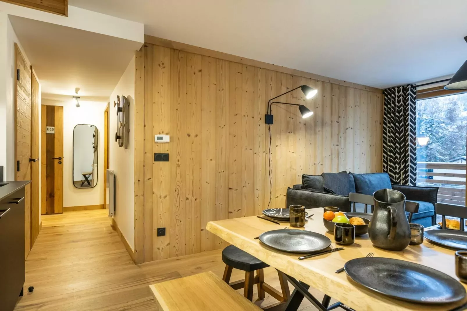 CHAPELLE DABONDANCE Le Flocon Blanc A36S-Eetkamer