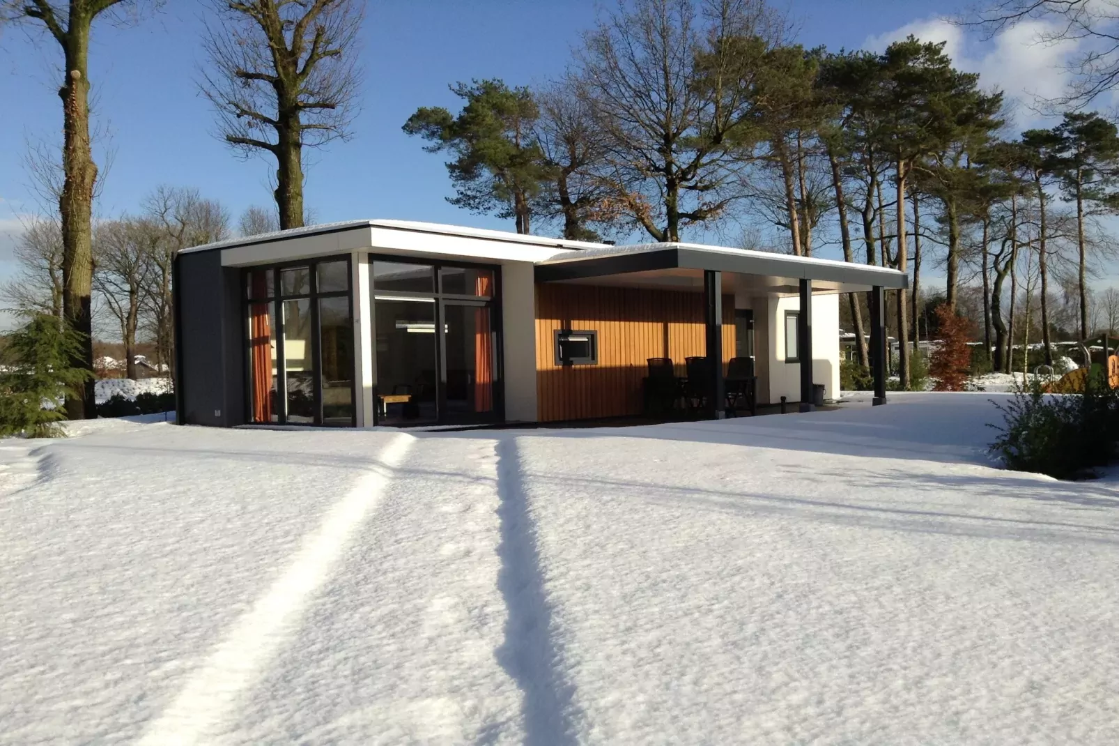 Holiday Villa | 2 - 4 people-Exterieur winter