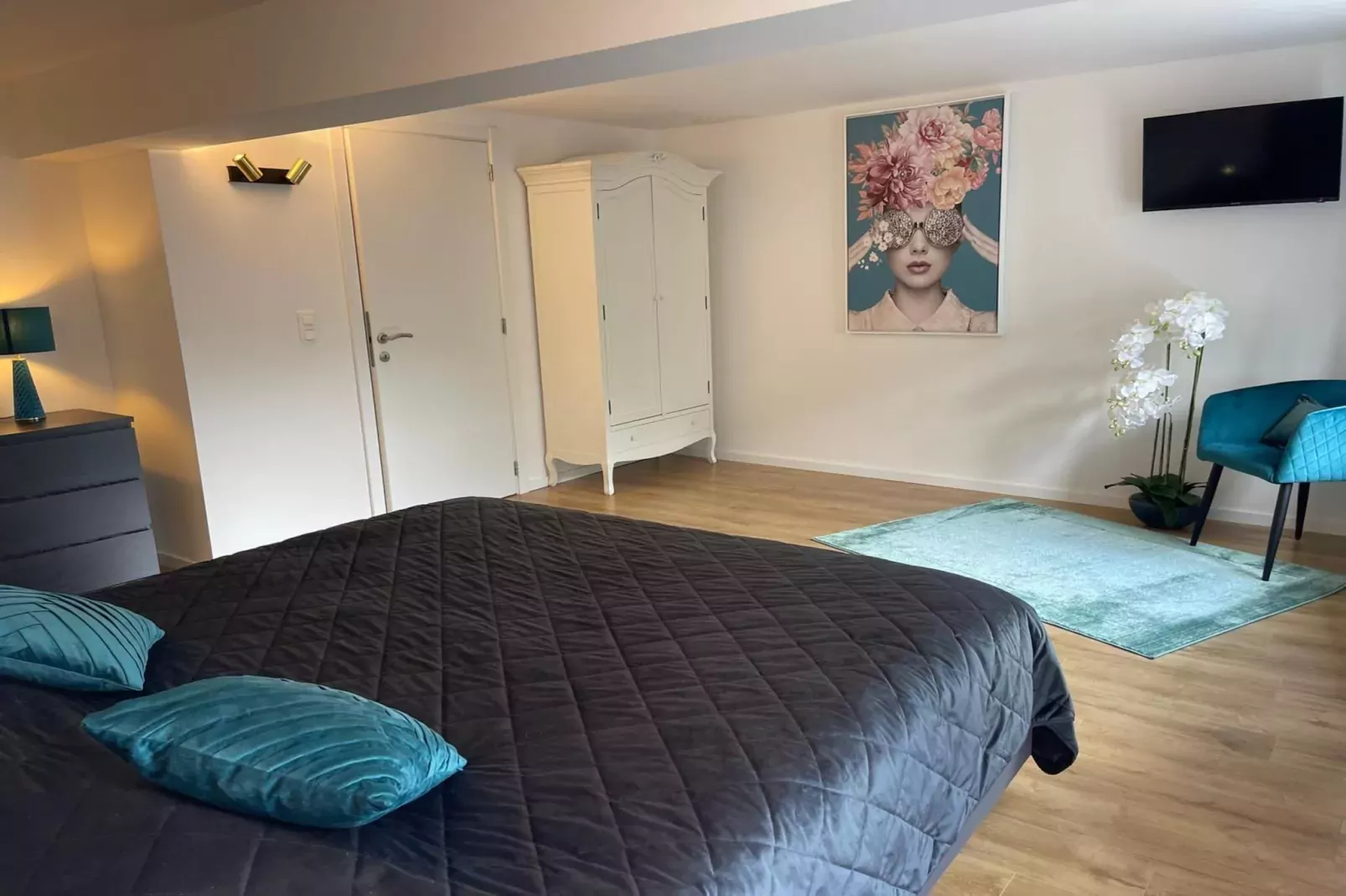 Rooftop Bleu-Slaapkamer