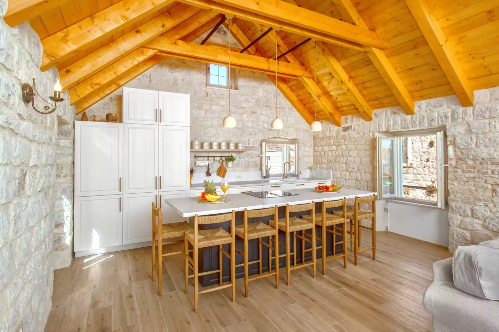 Stone House Trogir-Keuken